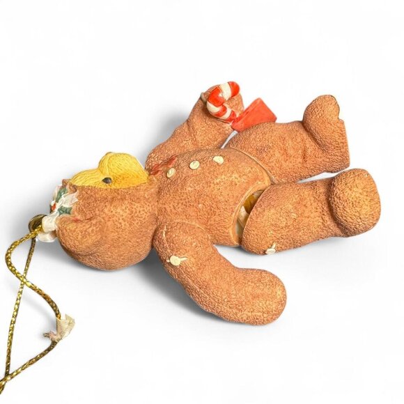 Gingerbread Bear Cherished Teddies Christmas Ornament - Picture 5 of 5